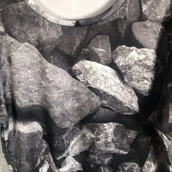 Forever 21 Men’s Shirt Size Adult 2X Large 2/Men T-Shirt Black/Gray - Picture 6 of 8